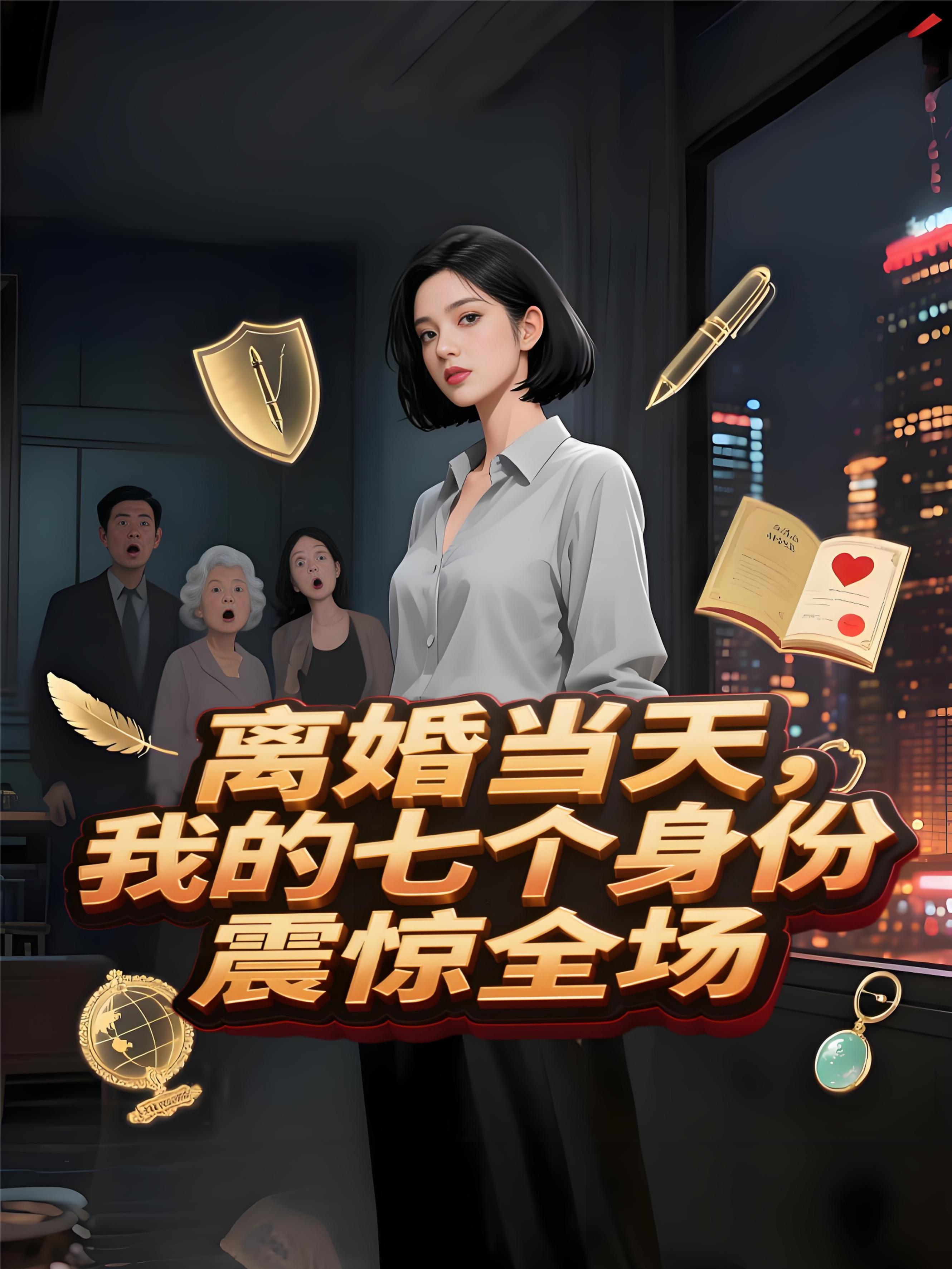 离婚当天，我的七个身份震惊全场